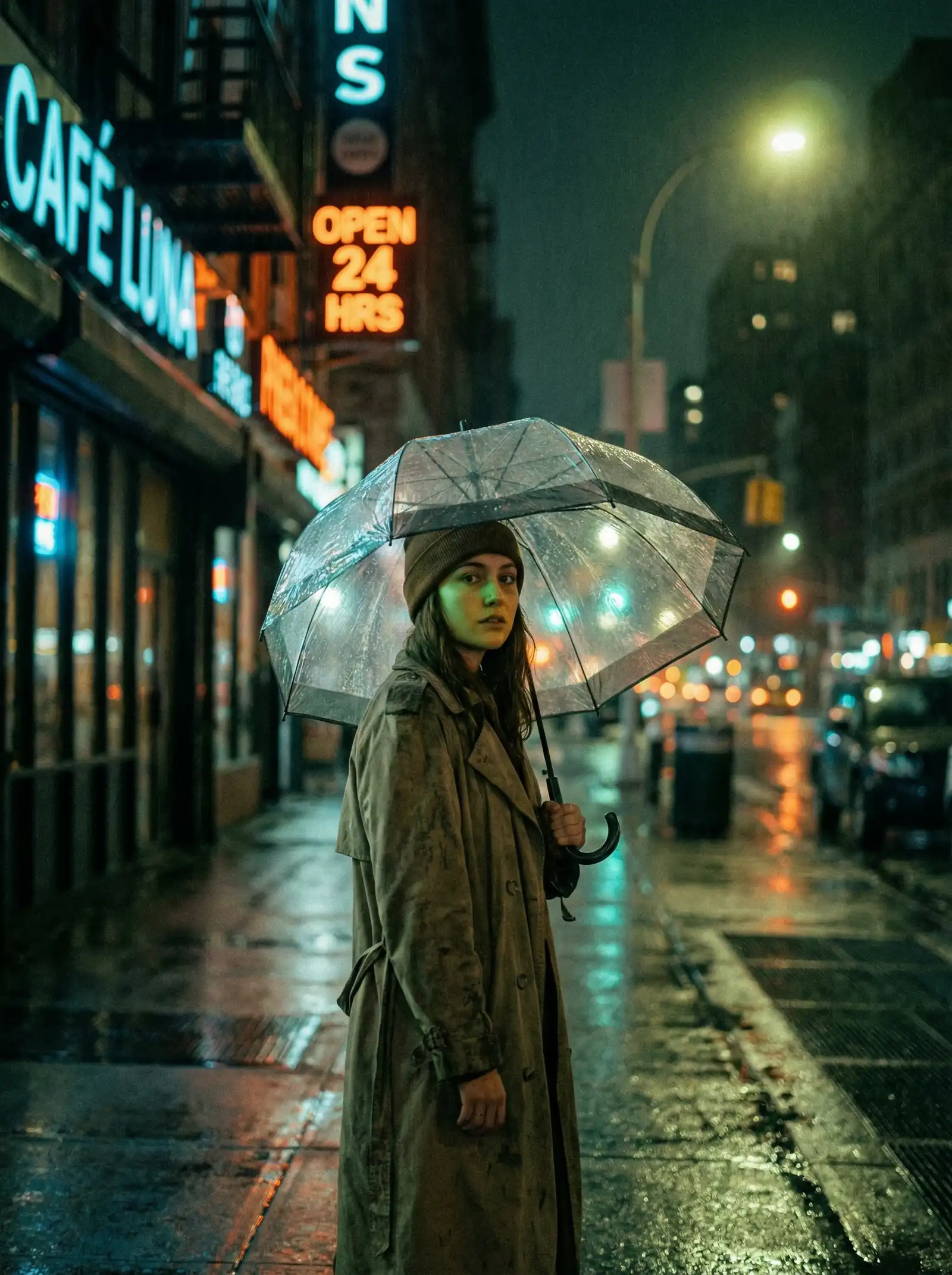 邱淑贞 本周佳作 - 雨夜独行